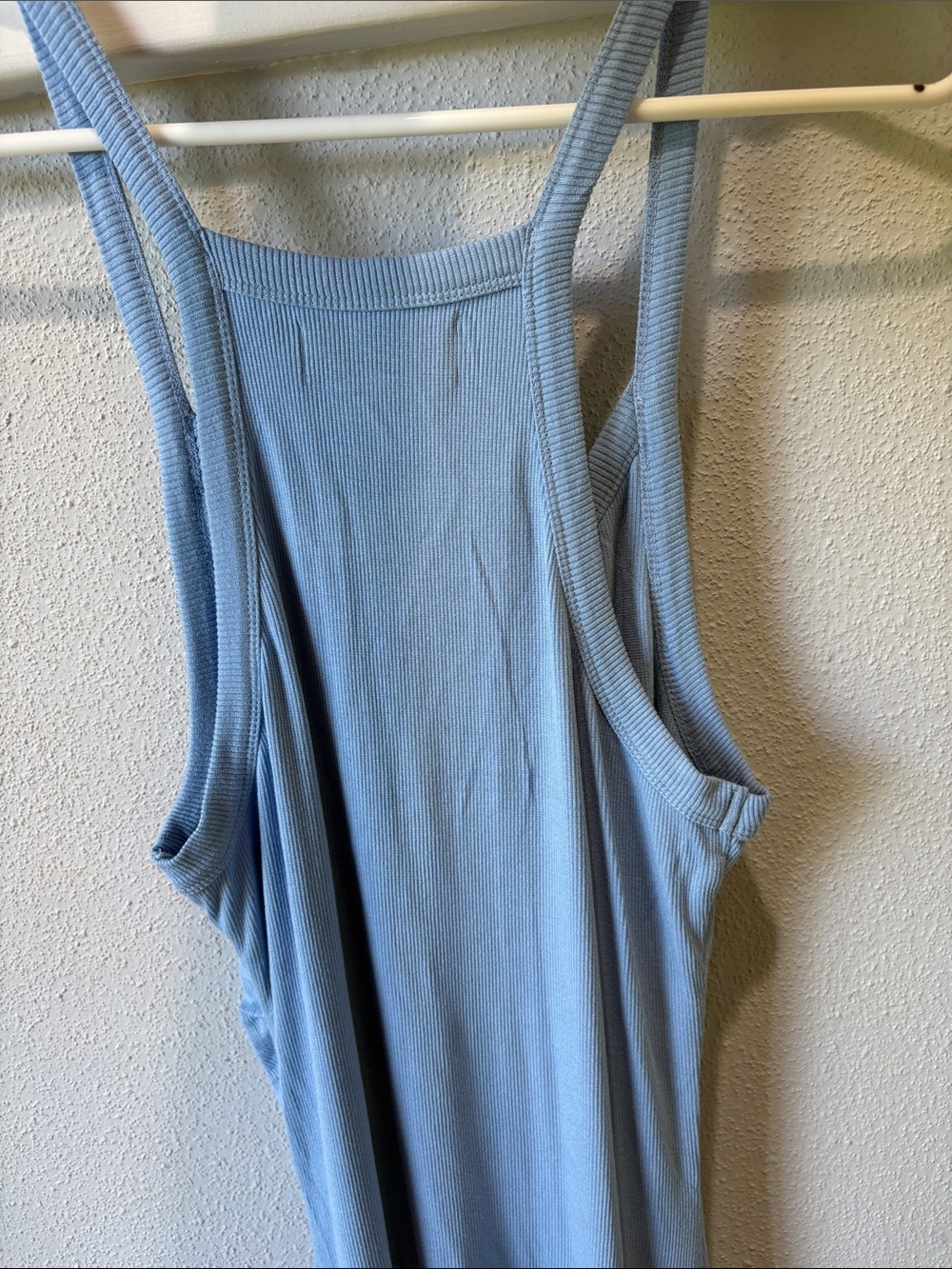 l*space Powder Blue Ribbed Tank Maxi Dress - Picture 8 of 9